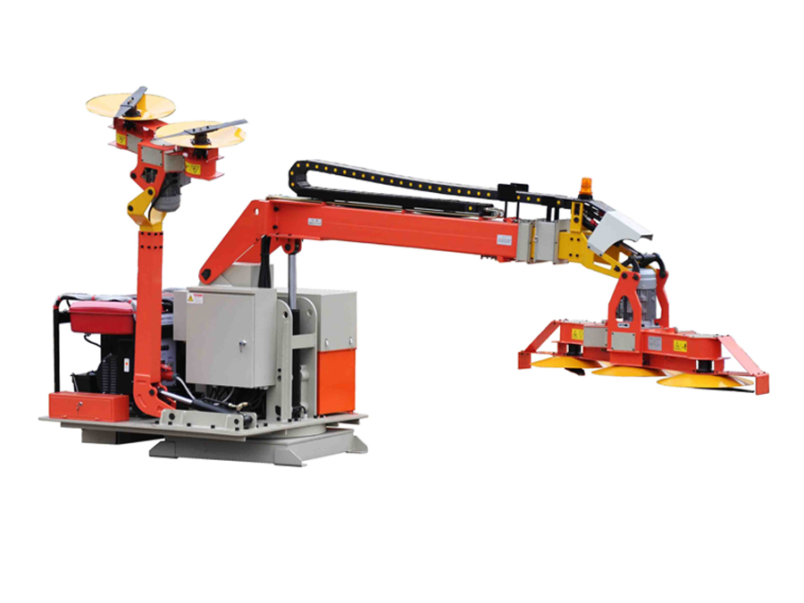 Road Hedge Trimming Machine Top and Side Integrated