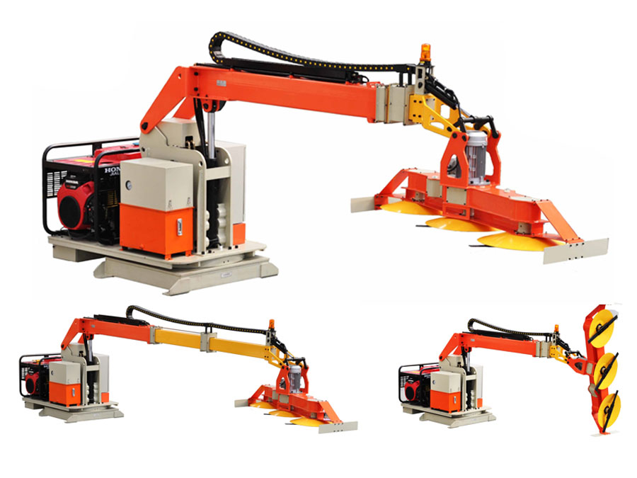 Road Hedge Trimming Machine with Blade Cutter