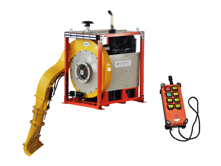 Road Powerful Cleaning Blower Sweeper with Diesel