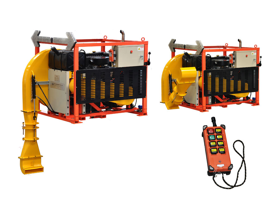 Road Cleaning Blower Sweeper with Diesel Engine